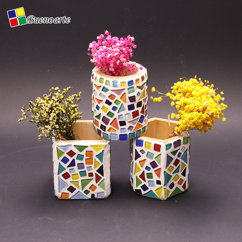 diy笔筒马赛克手工制作材料包学生创意团建学校小活动套装劳动节