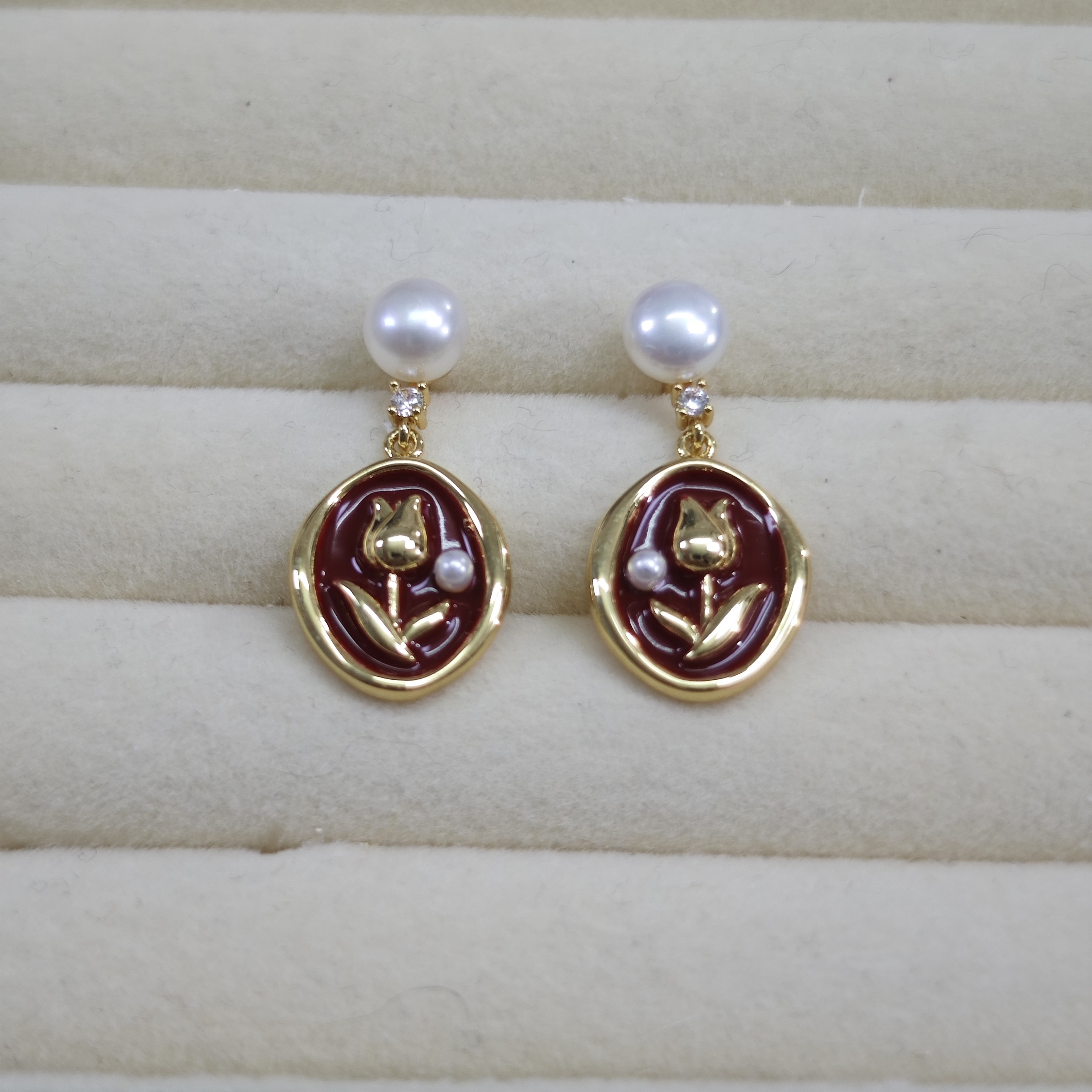 不-退-换-6.5mm馒头珍珠耳坠新年款(925银针),饰品/流行首饰/时尚饰品新,耳钉,淘宝优惠券,粉丝福利购,淘宝优惠卷