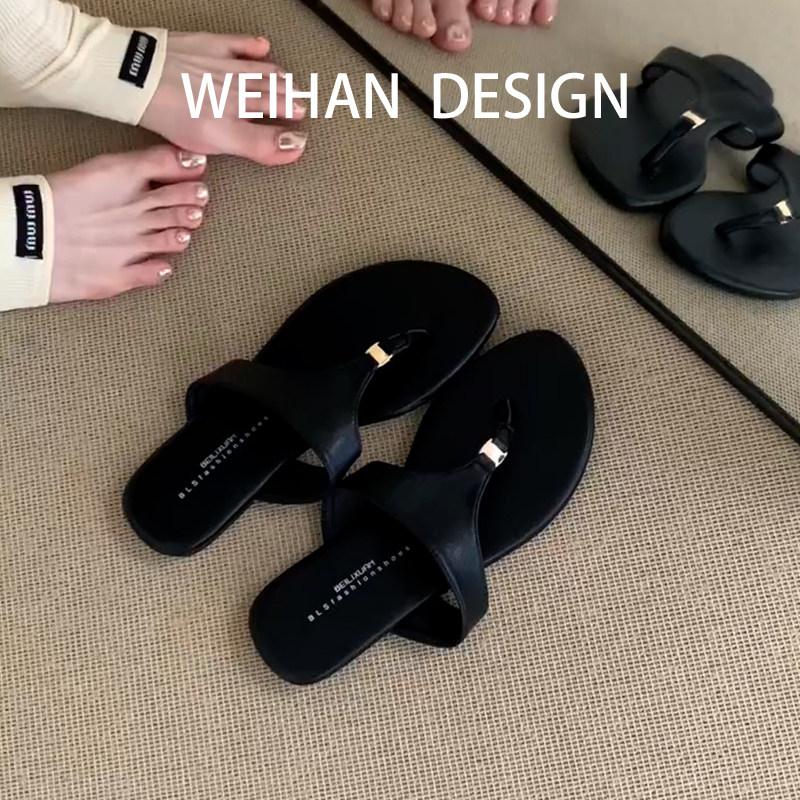 羊皮版！夏外穿休闲平底
