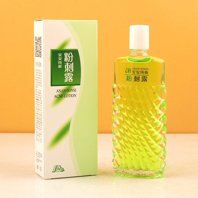 安安纯新粉刺露爽肤水