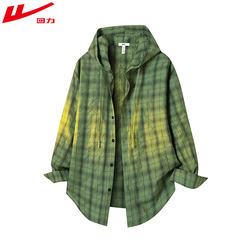 回力2025新款连帽衬衫男春秋款