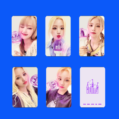 (G)I-DLE应援手灯lightstick pouch ver2.0应援小卡同款自制收藏