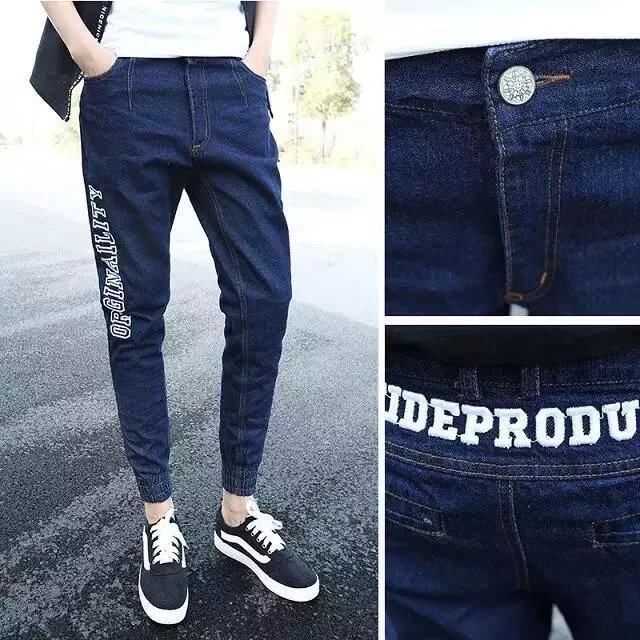 Jeans pour adolescent Sarouel en coton pour été - Ref 1466008 Image 1