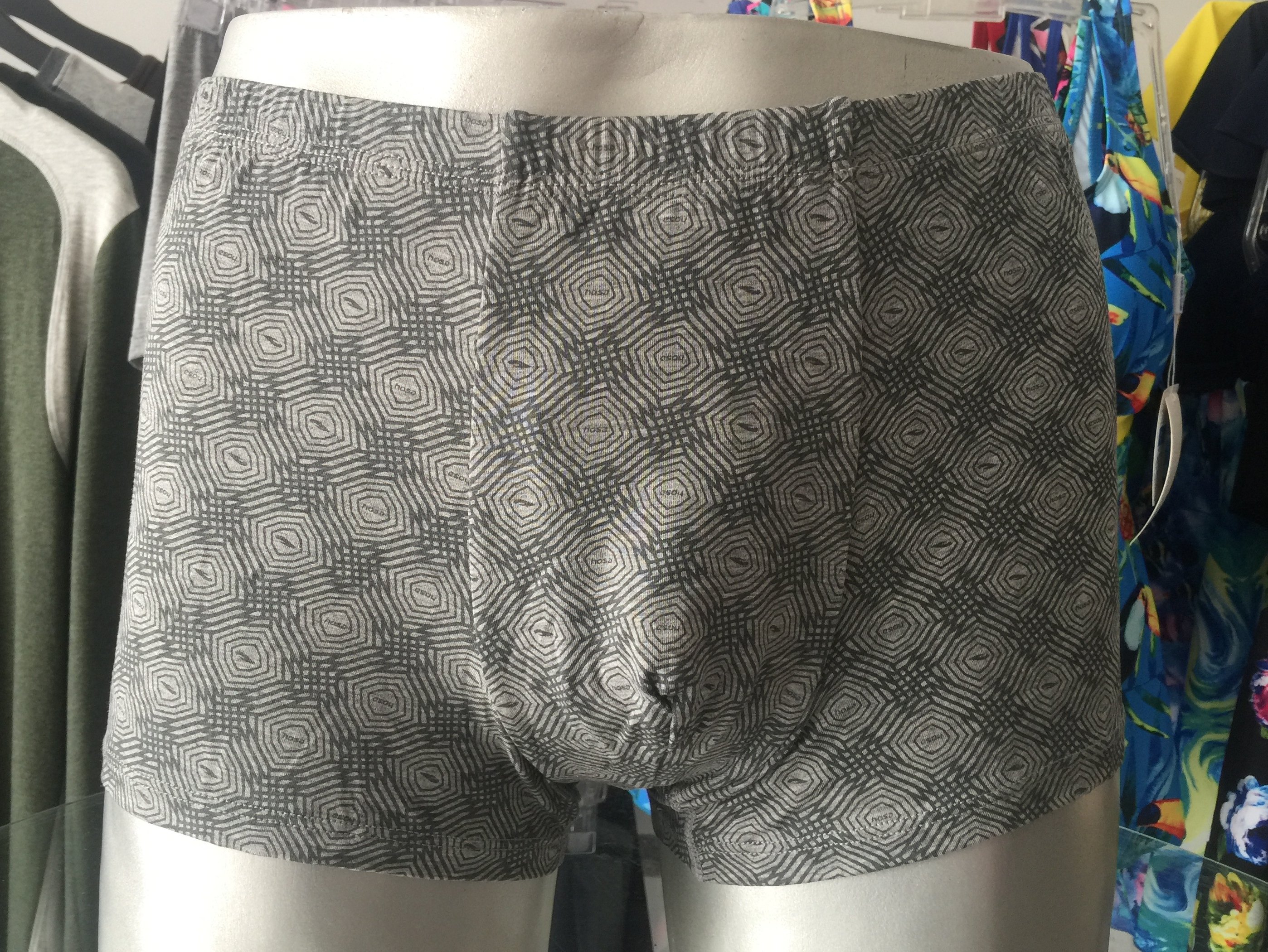 专柜正品hosa浩沙内裤男士弹力舒适透气平角内裤平口裤117631211