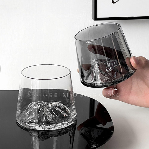 小众设计观山杯高级感酒杯