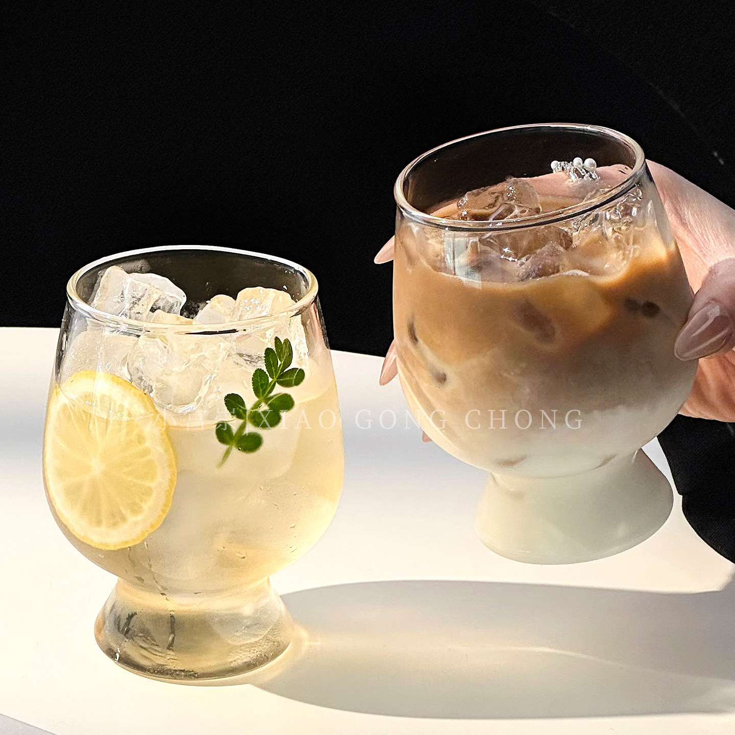 ins风小众设计感家用胖胖咖啡杯