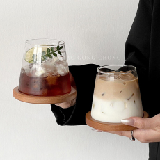ins风日式家用玻璃咖啡杯