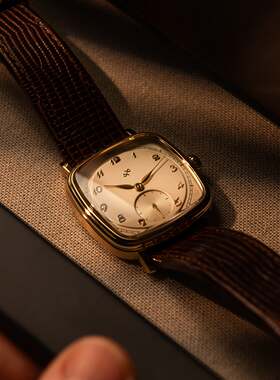 丹麦AV86 新款1954Amalfi 复古轻奢手动机械手表真皮男款潮流腕表