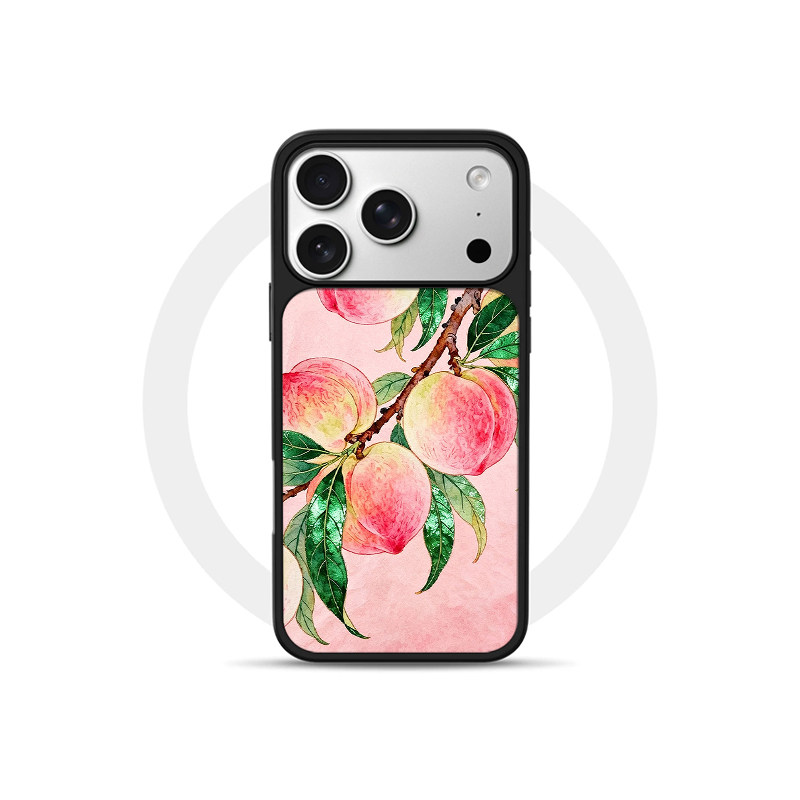 红色桃子适用iPhone17pro