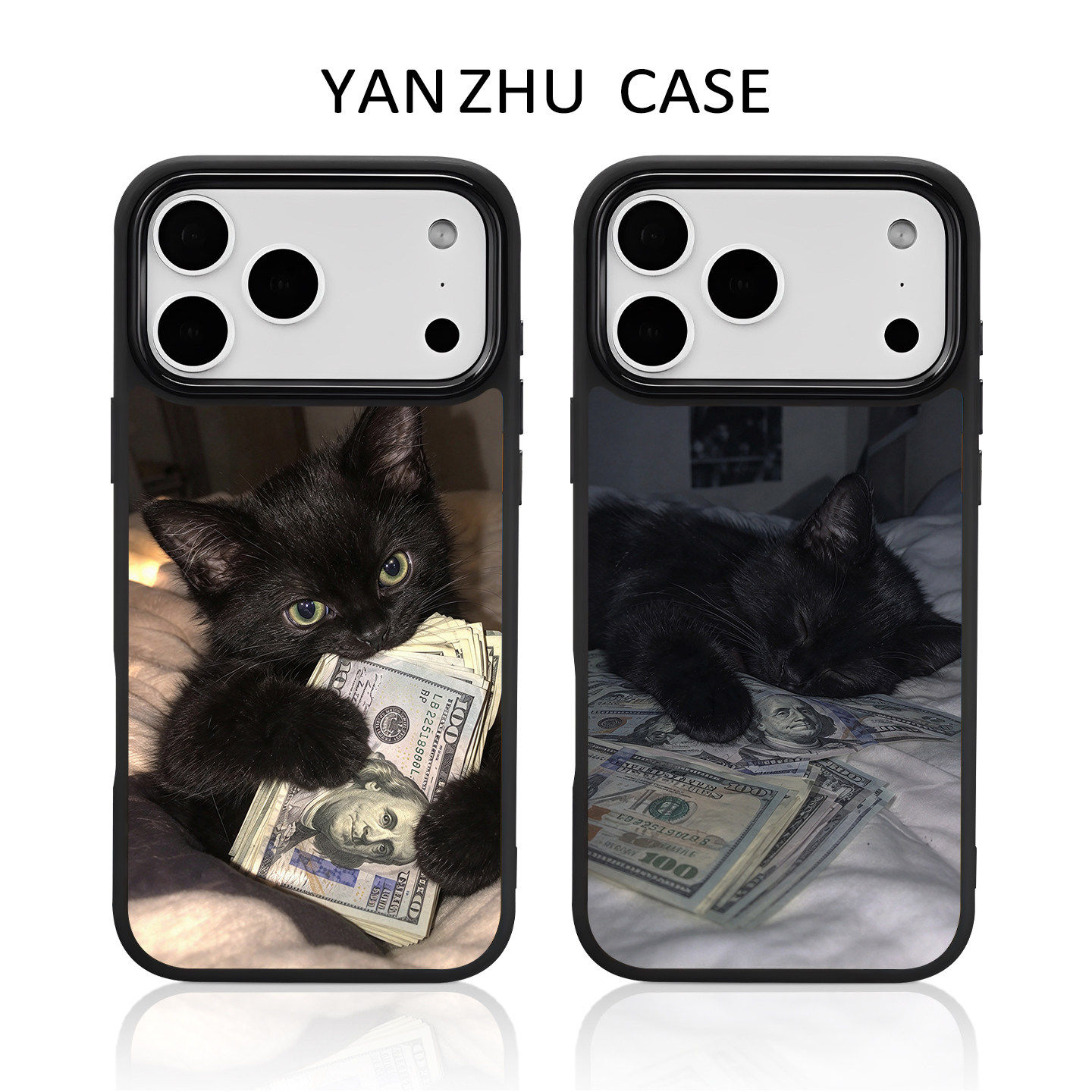 小猫得志手机壳适用苹果1