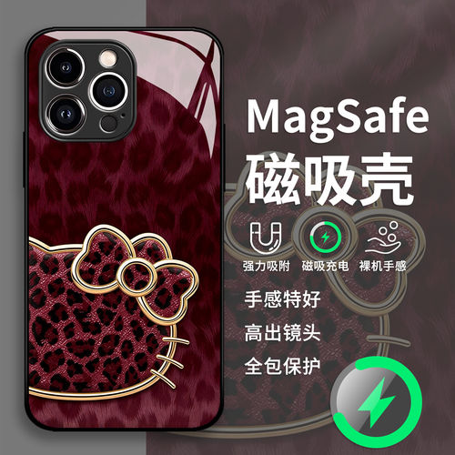 猫咪豹纹手机壳苹果18pro