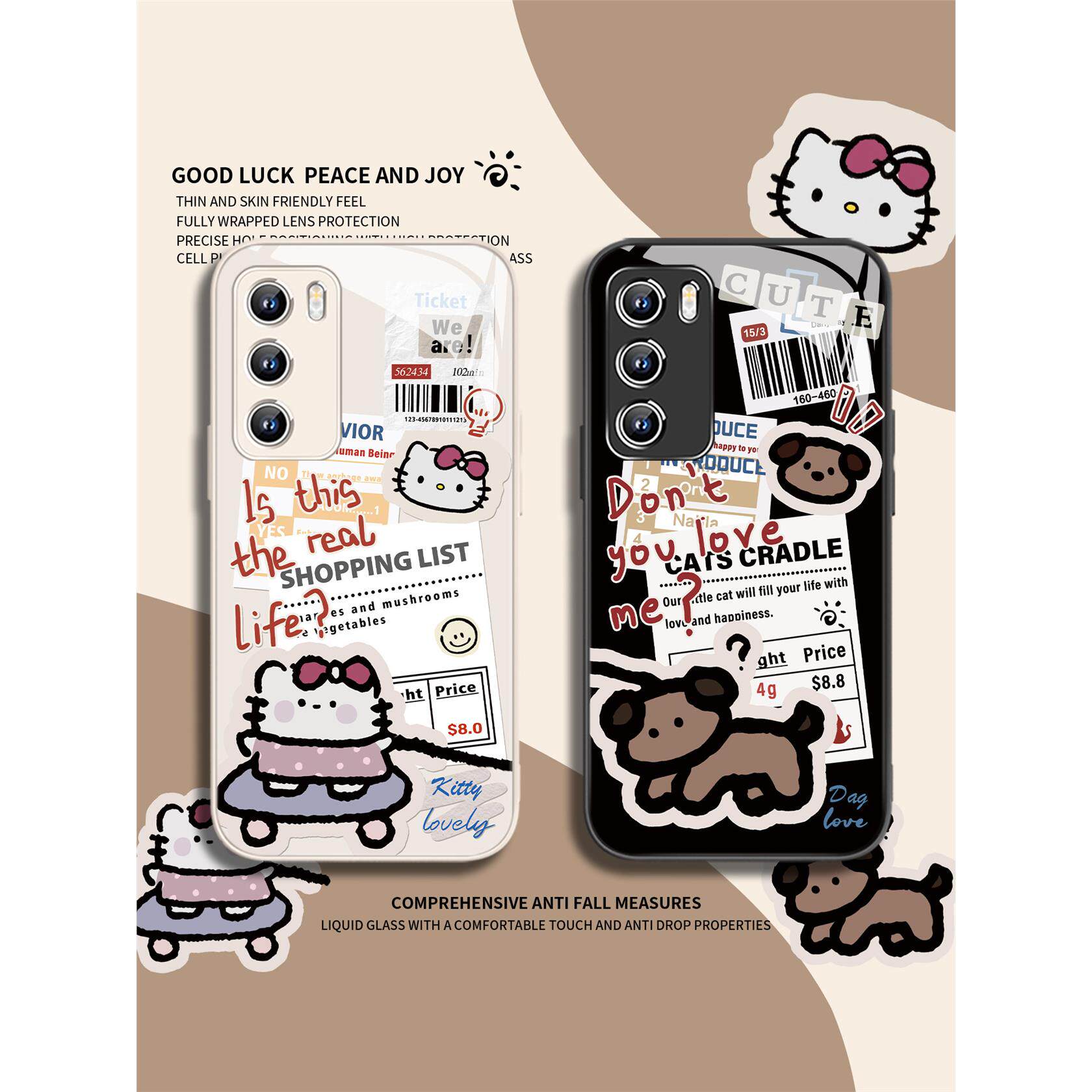 适用华为mate80promax手机壳可爱凯蒂猫荣耀500/400复古风pura70ultra情侣nova15/14/13小狗magic8女款x70套9