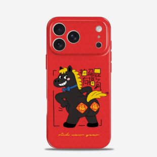 马年拍马屁 适用iPhone17promax手机保护壳15苹果16华为mate80本命年P70小米17防摔oppoReno14卡通vivox300畅