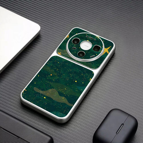 墨绿星空手机壳适用华为m