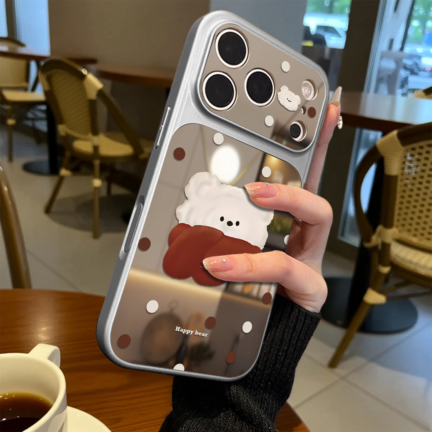 萌系小熊磁吸适用苹果18p图片