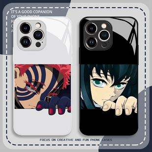 鬼灭之刃手机壳适用华为pura80猗窝座mate70pro时透无一郎p50周边p60/nova14ultra/13/12新款11/10/40/30/9/8