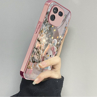 挎包kt猫适用vivoiqoo13手机壳11iqoo12新款10iqooneo9neo8pro男iqoou3x7se女款6情侣iqooz3z5x套z8x9turbo