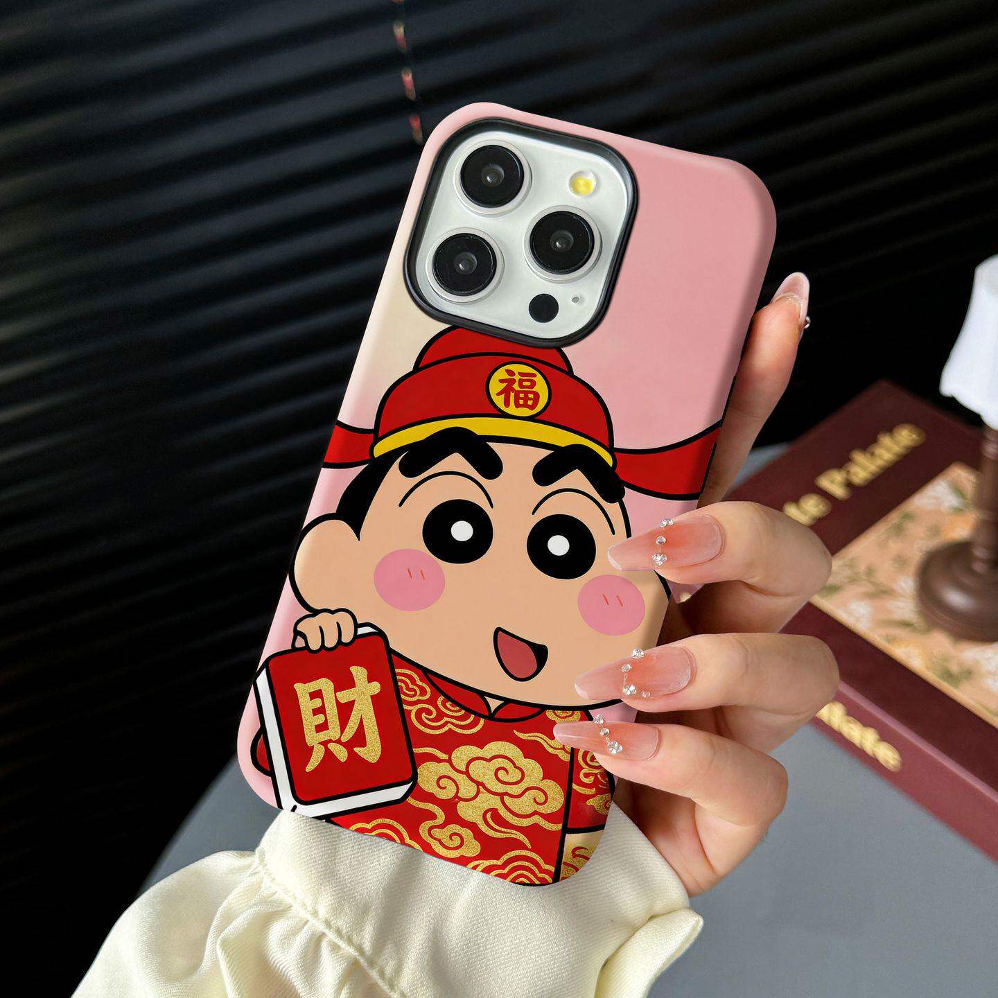 小新送财适用苹果iPhone17华为Pura80小米oppo红米vivo荣耀一加手机壳16Promax马年15春节14新年13女12男11潮