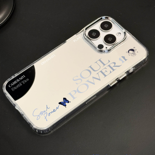 原创陶喆手机壳新专辑喆迷周边SOULPOWER演唱会应援镜面壳适用iphone16pro小米15华为mate60P70vivoX200