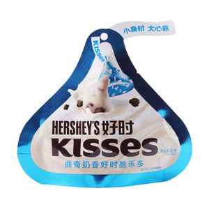好时 Kiss Cookie Milky White Chocolate 82 г/сумка