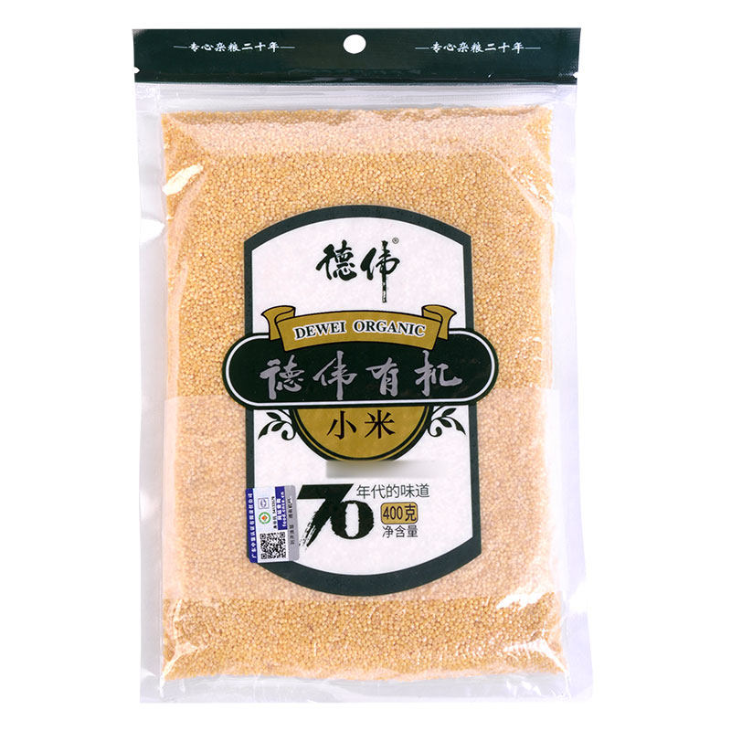 德伟有机小米400g/袋