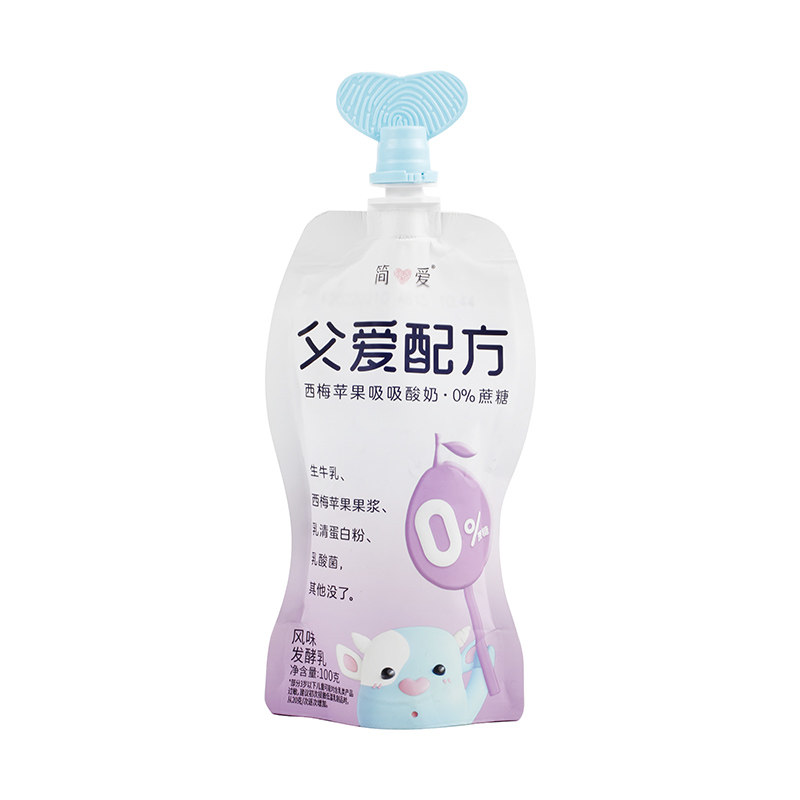 【儿童酸奶】简爱父爱配方西梅苹果吸吸酸奶0%蔗糖100克/袋属于什么档次？