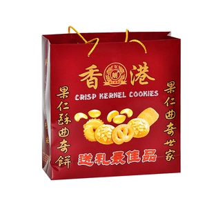 [嘉威朗果仁酥曲奇饼500g盒]