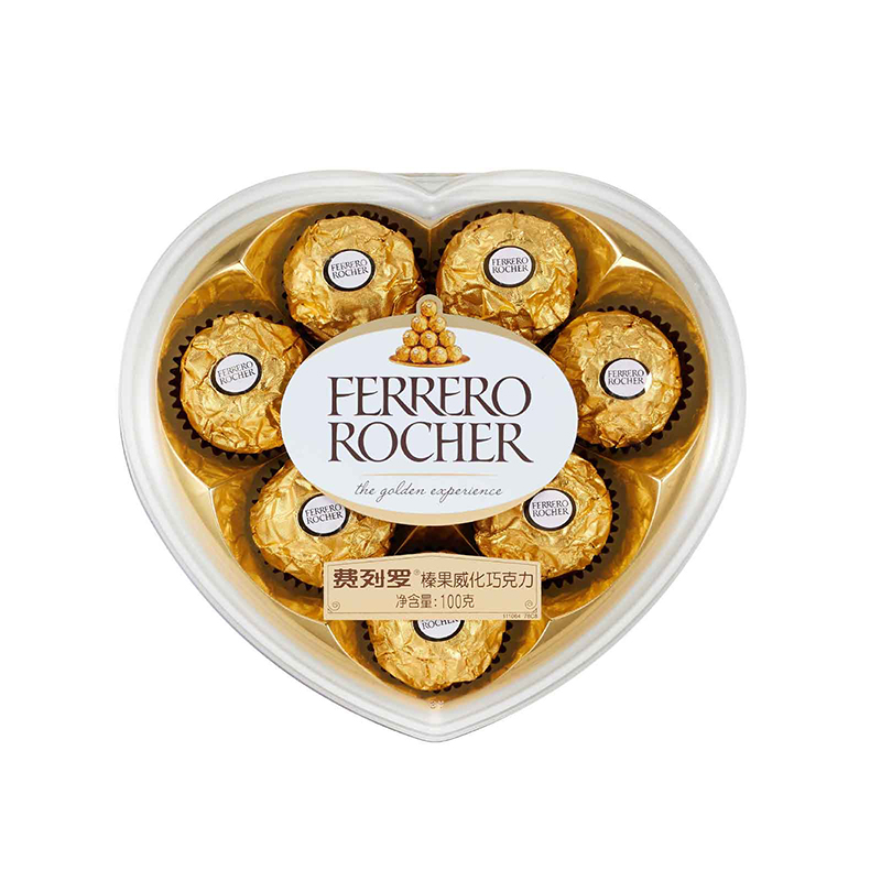 Ferrero Hazelnut Granville Chocolate 8 Heart 100g/ boxin the Snacks/Nuts/Specialty , Chocolate , Brownies  category - from Buy2taobao.com to provide professional Taobao agent buy service
