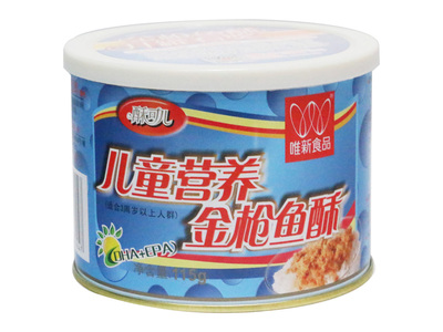 Weixin Детское питание с тунцом хрустящим, 115г