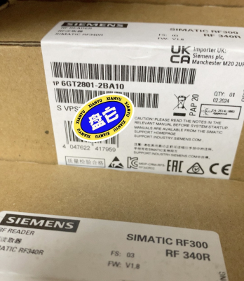 西门子6GT2801-2BA10 SIMATIC RF300阅读器RF340 R6GT28012BA10