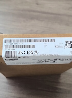 6ES7521-1BL10-0AA0 S7-1500数字输入模块 6ES7 521-1BL1O-0AA0