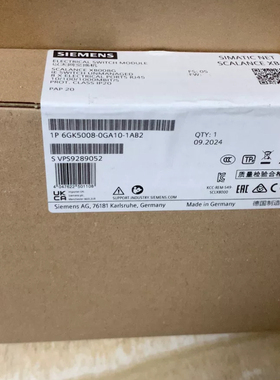 6GK5005-0GA10-1AB2 西门子交换机 XB008G 6GK5008-0GA10-1AB2