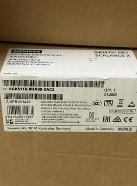 6GK5116-0BA00-2AC2 西门子XC116交换机 6GK5116-0BA00-2AC2