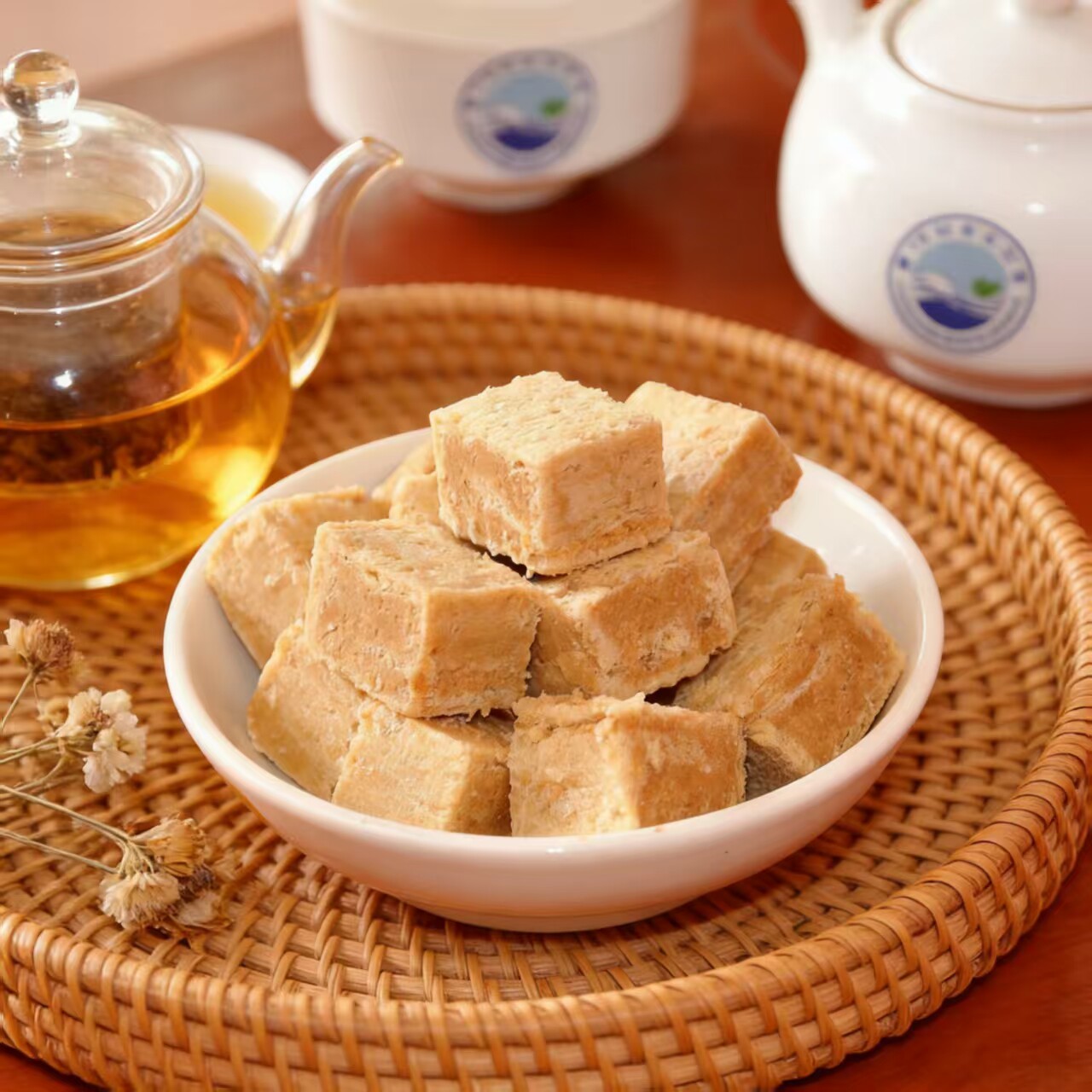 兴翔鹭香酥脆特产正宗金门贡糖花生酥糖下午茶点健康手工方糖整箱