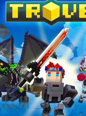 代注册Steam宝藏世界国际服TROVE账号 代注册Glyph账号 送汉化包