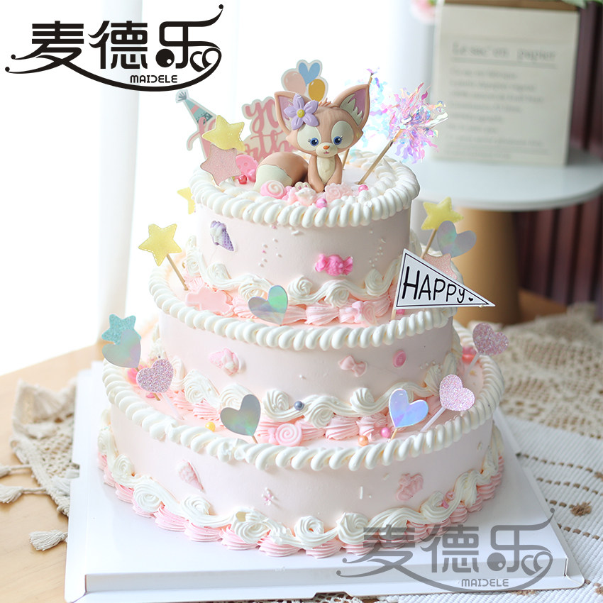 上海创意网红蛋糕琳娜贝尔川沙妲己百日宴周岁100天满月生日蛋糕,零食/坚果/特产,生日/节日蛋糕,淘宝优惠券,粉丝福利购,淘宝优惠卷