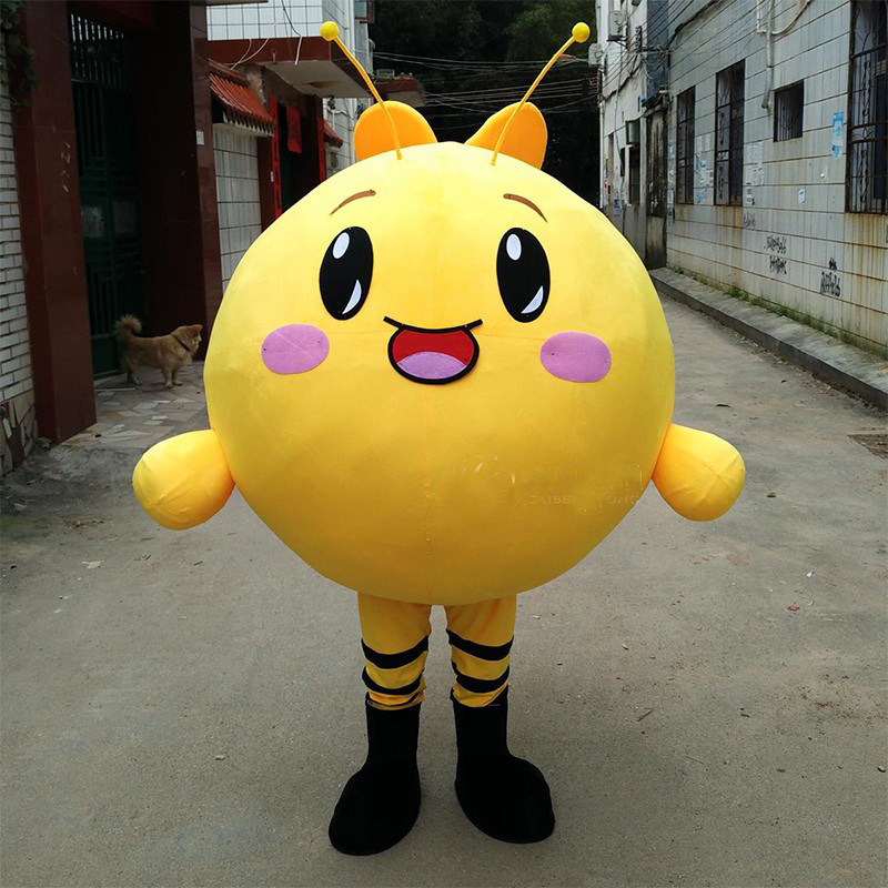 小蜜蜂卡通人偶服装定制