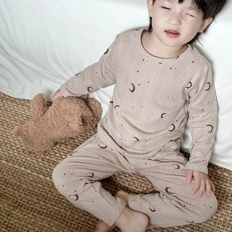 儿童ins秋衣秋裤打底内衣套装