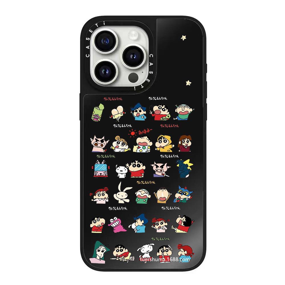 CASETi华强北代购 高品质蜡笔小新系列苹果16适用iphone15 14pro1
