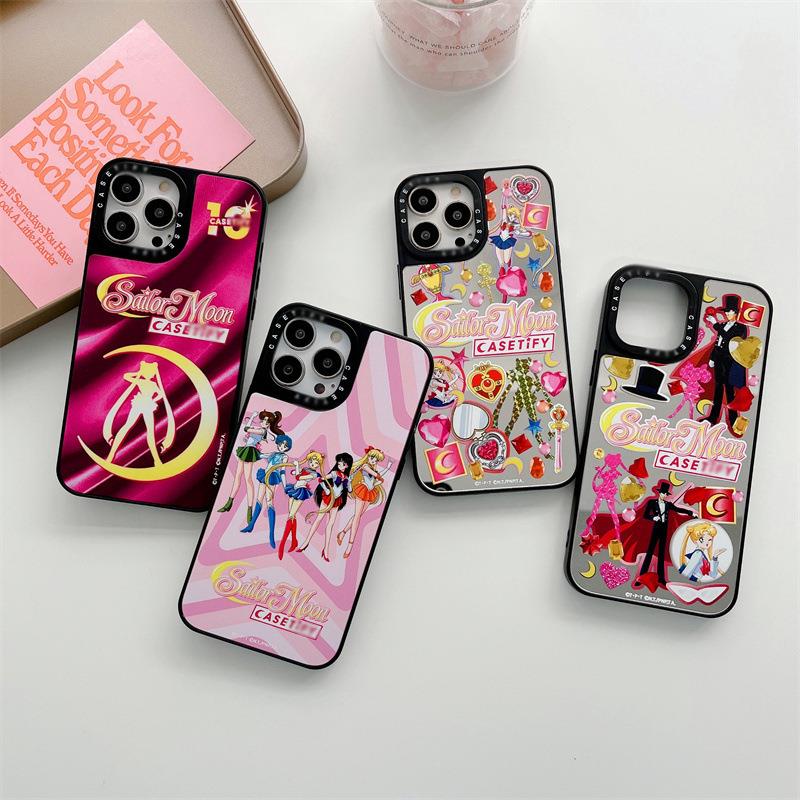 CASETi华强北代购 高品质C家联名美少女战卡通适用iphone16苹果15