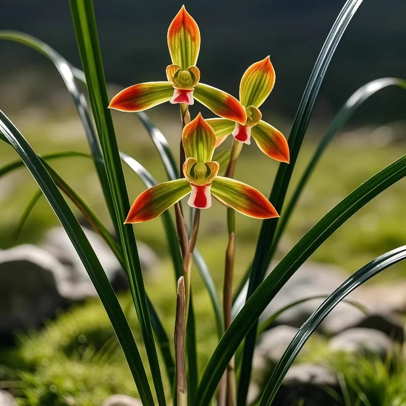 【红舌幽兰】建兰四季兰浓香型