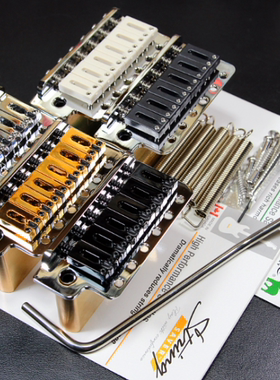Guitarport定制款墨标SQ CV 57/62纯铜直插摇把琴桥graphtech琴码