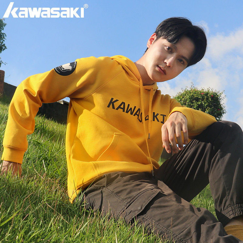 Kawasaki Chaopai Sweater spring and autumn Thin section 2022 new pattern motion Sweater customized lovers Easy Lazyin the Sportswear/Casual Clothing , Sports Sweater/Pullover  category - from Buy2taobao.com to provide professional Taobao agent buy service