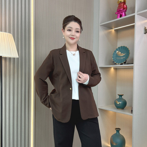 气质通勤百搭弹力舒适西装女外套