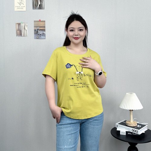 夏季短袖T恤女显瘦时尚百搭上衣