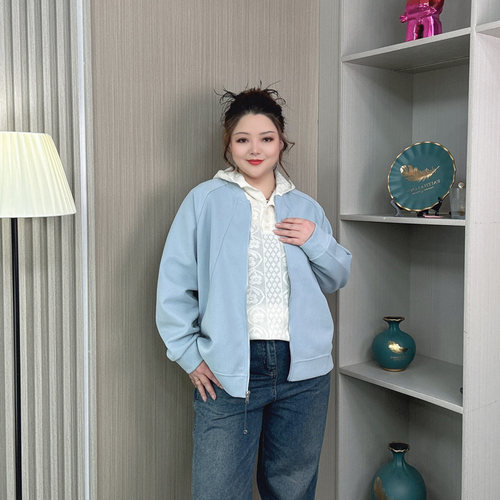 拉链开衫卫衣爆款上衣棒球服外套