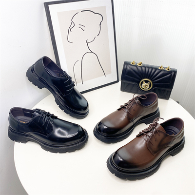 真皮头层牛皮撤柜断码英伦系带商务主持正装皮鞋男62881