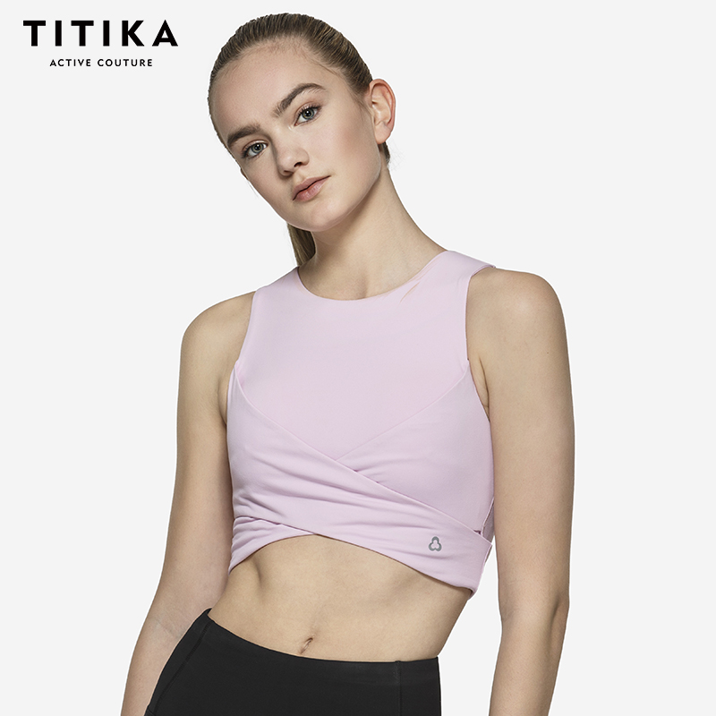 TITIKA裸感运动短袖T恤女