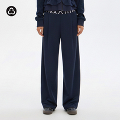 加拿大TITIKA超模弯刀裤女秋冬新款可束脚阔腿裤休闲跑步运动长裤