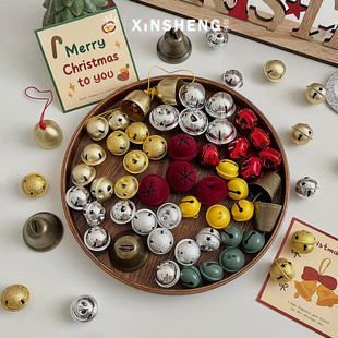 饰材料资材 饰系列圣诞树手工创意diy花店装 芯苼物语 圣诞节铃铛装